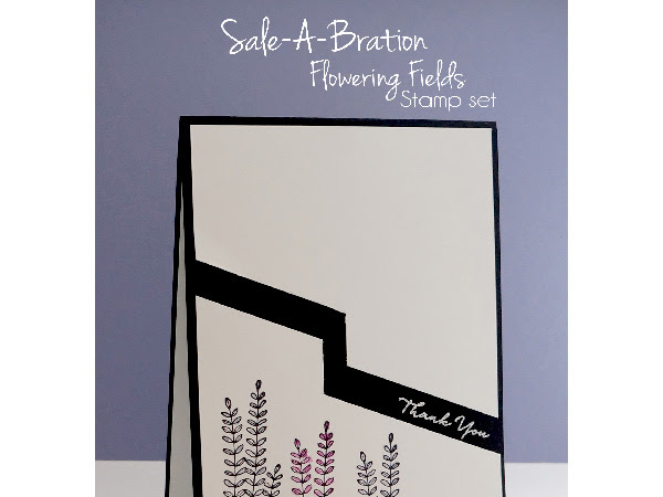 Cas(E) this Sketch | Flowering Fields Sale-a-Bration Stamp Set
