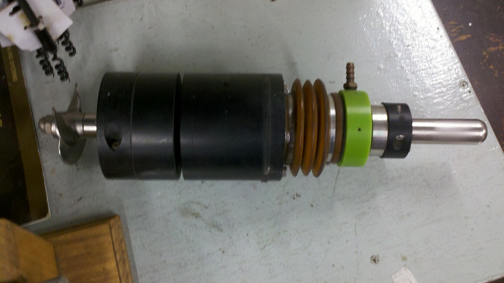 Chip & Debbie Willis on s\v Elegant'sea PSS Shaft Seal Duramax on