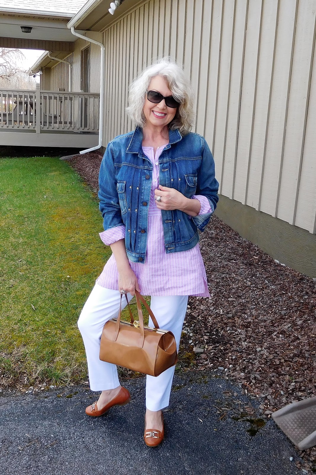 Fifty, not Frumpy: Casual Look with Flats