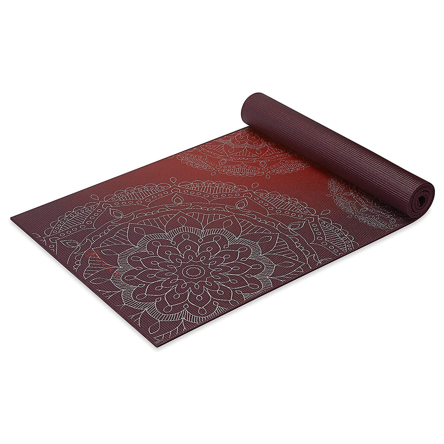 Gaiam Yoga Mat Premium 6mm Print Extra Thick Exercise Fitness Mat gaiam-yoga-mat-premium-6mm-print-extra-thick-exercise-fitness-mat
