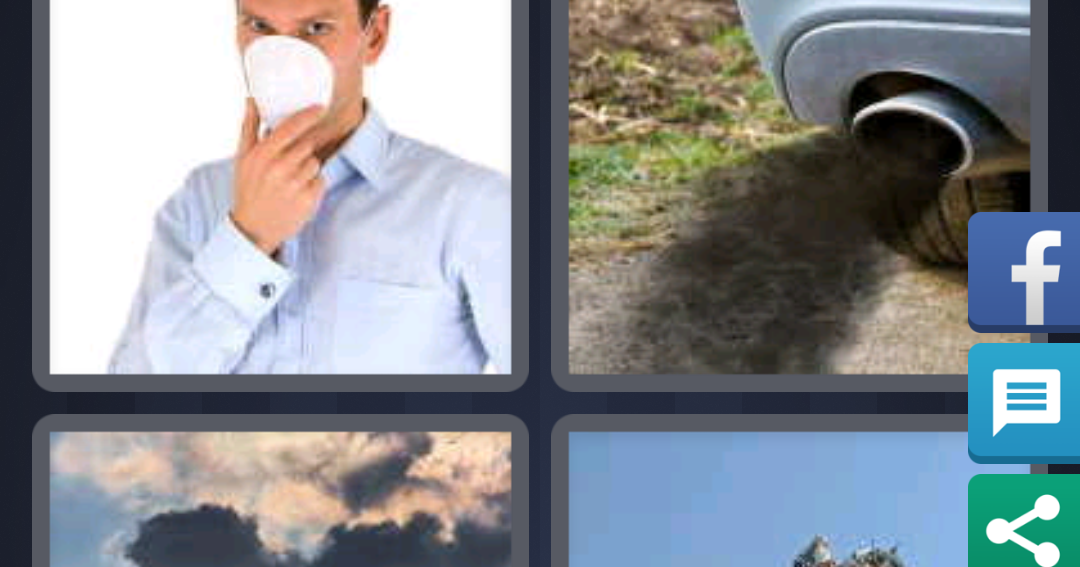 4 Pics 1 Word Answers Solutions LEVEL 514 POLLUTE