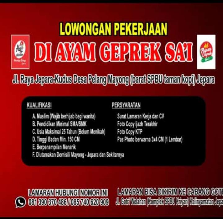 Featured image of post Loker Pt Sami Semarang 2020 Teknisi mesin berpengalaman di karton box