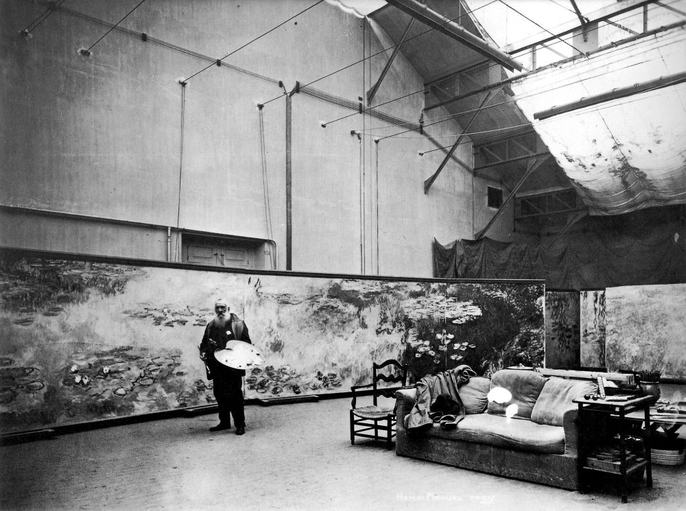 Claude Monet in his Studio