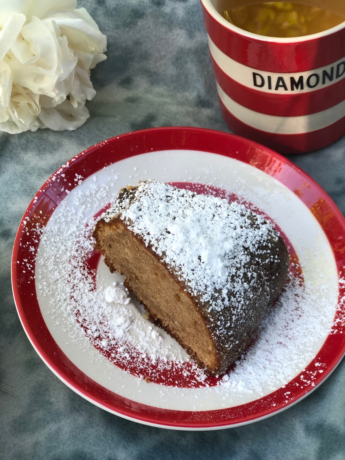 Chez Maximka Banana and guava jam cake