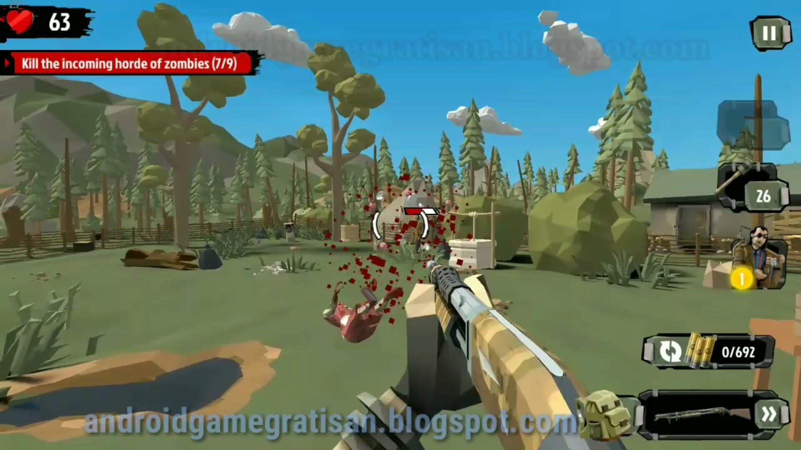 The walking zombie 2 игры мод. The Walking Zombie 2 гранатомет.