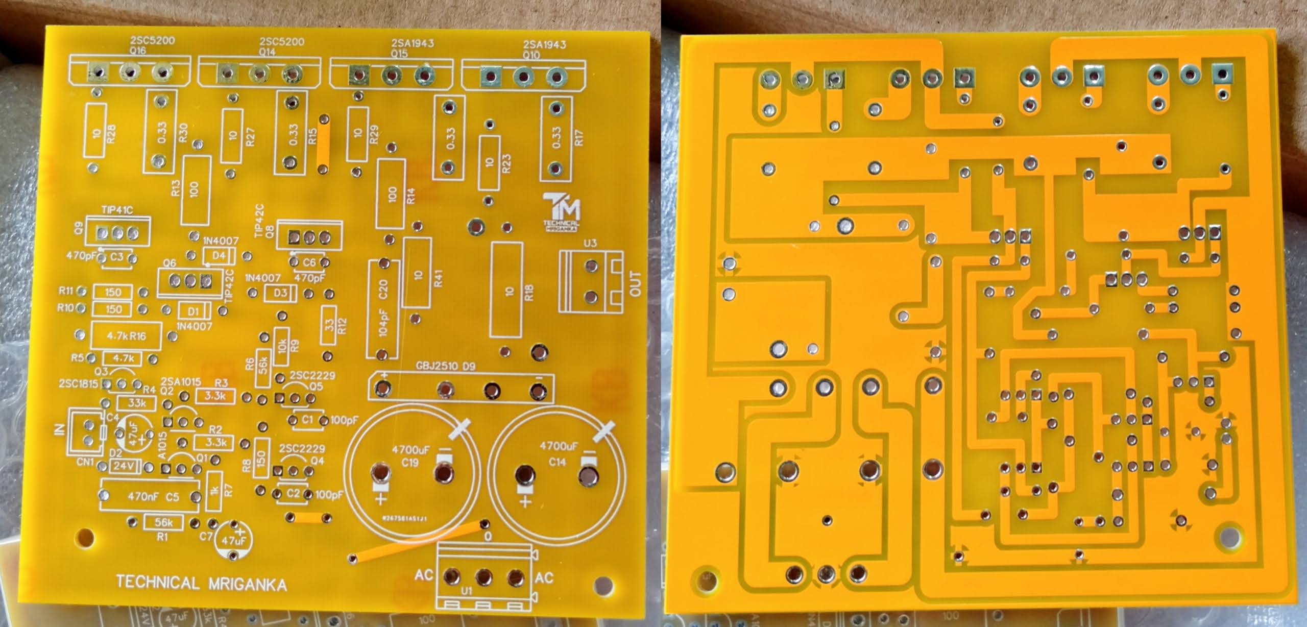200 WATTS MONO AMPLIFIER.