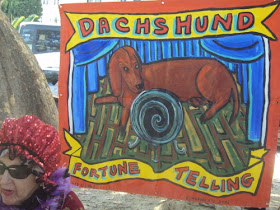 Fortune Telling at the 11th Annual Dachshund Winterfest