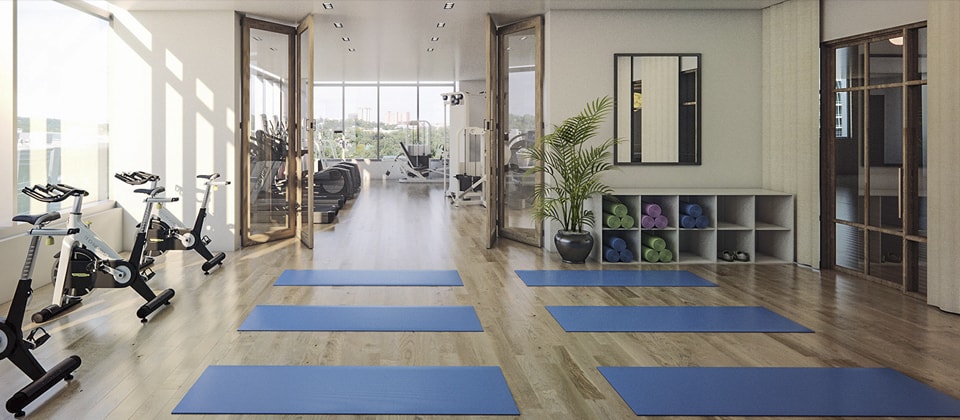 Phòng tập Gym hiện đại dự án chung cư Pentstudio Phòng tập Gym hiện đại dự án chung cư Pentstudio