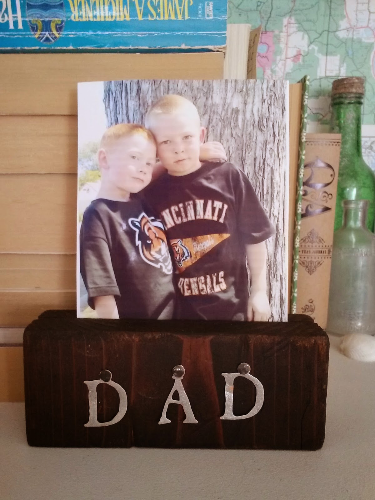 Father's Day Wood Picture Holder
