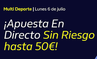 william hill Hasta 50€ Gratis apostando En Directo 6-7-2020 william hill Hasta 50€ Gratis apostando En Directo 6-7-2020