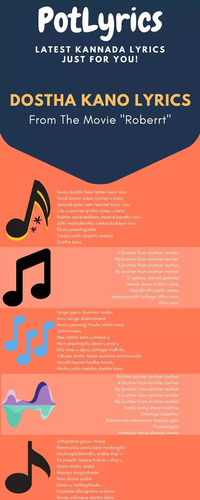 Dostha Kano Lyrics Roberrt Kannada Songs Lyrics 2020