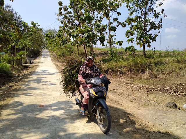 Sumiyati Warga Desa Baleharjo bisa menikmati mulusnya jalan hasil TMMD reguler 108 Kodim 0725/Sragen Sumiyati Warga Desa Baleharjo bisa menikmati mulusnya jalan hasil TMMD reguler 108 Kodim 0725/Sragen