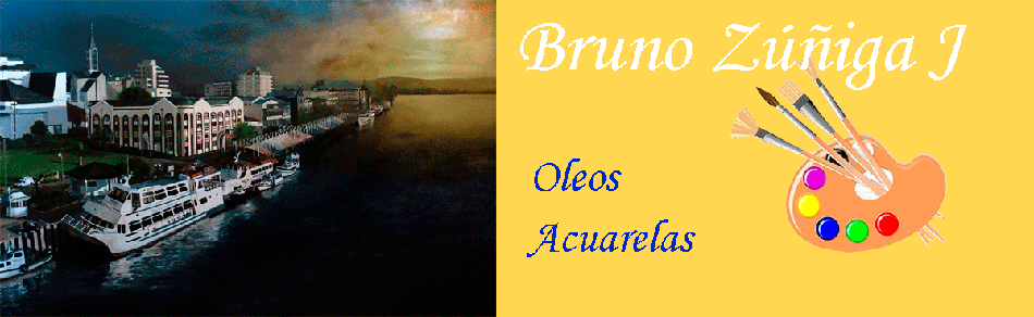 Oleos Acuarelas - Bruno Zuñiga J