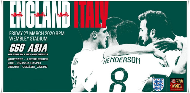 Solidaritas Inggris dan Italia di lapangan Wembley 27 maret 2020 - Rumahsport.com