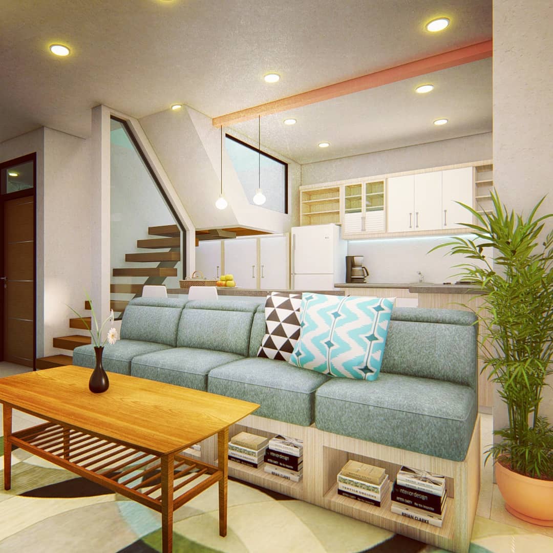 Desain dan Denah Rumah Lantai 2 dengan Ukuran 6 X 12 M ...