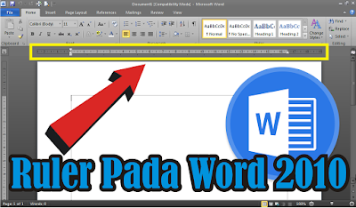 cara menampilkan ruler di word 2010