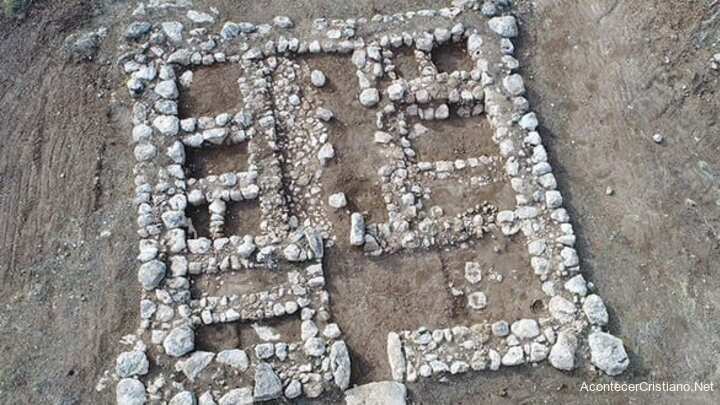 Restos arqueológico de una fortaleza cananea mencionada en la Biblia