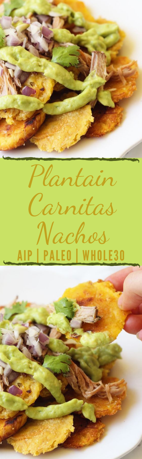 Plantain Carnitas Nachos #diet #healthy #recipes #aip #paleo 