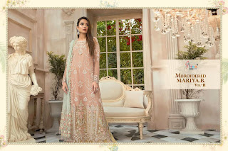 Shree fab Mbroidered mariya b vol 11 pakistani suits