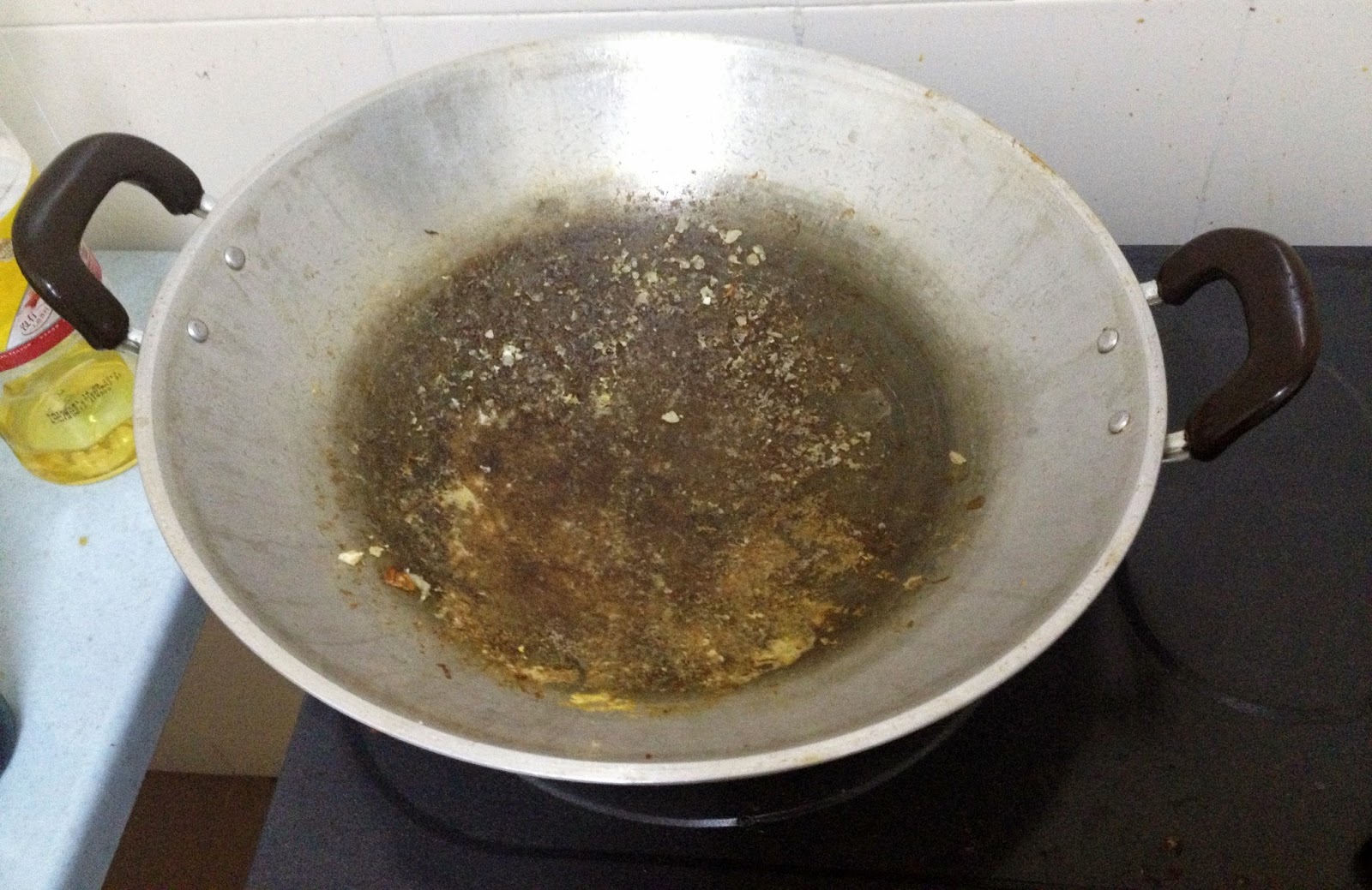 Drunk with Caffeine How to make ugly and soggy fried rice