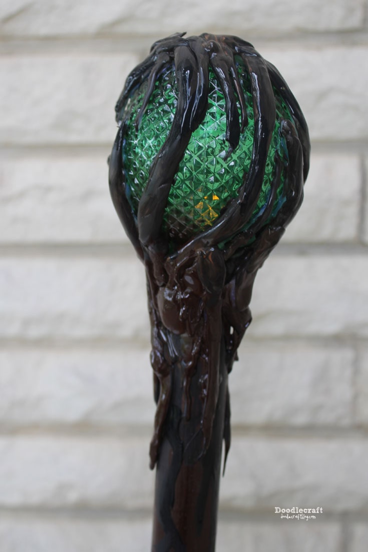 Maleficent Disney Movie Inspired Halloween Costume Cosplay Staff DIY!