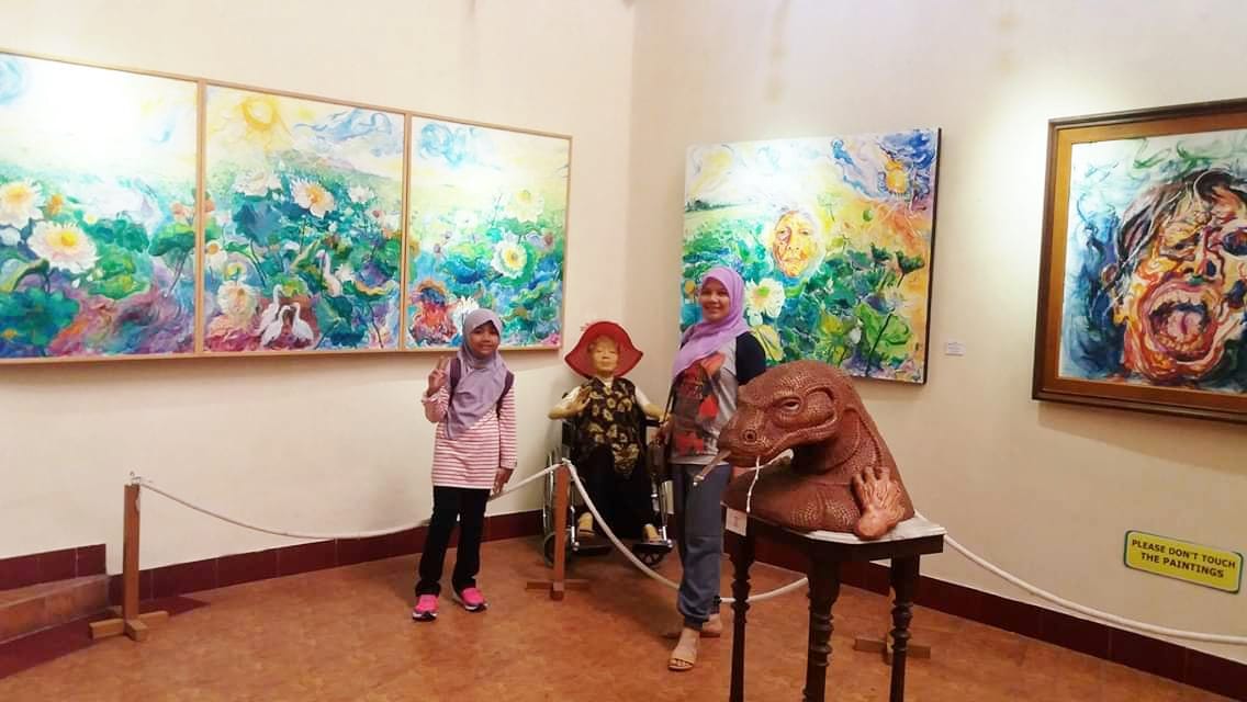 menikmati karya maestro lukis indonesia di museum affandi yogyakarta nurul sufitri travel blogger lifestyle review