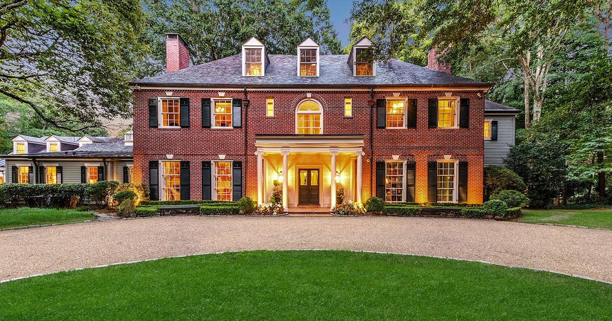 9,000 Square Foot Historical Brick Mansion In Atlanta
