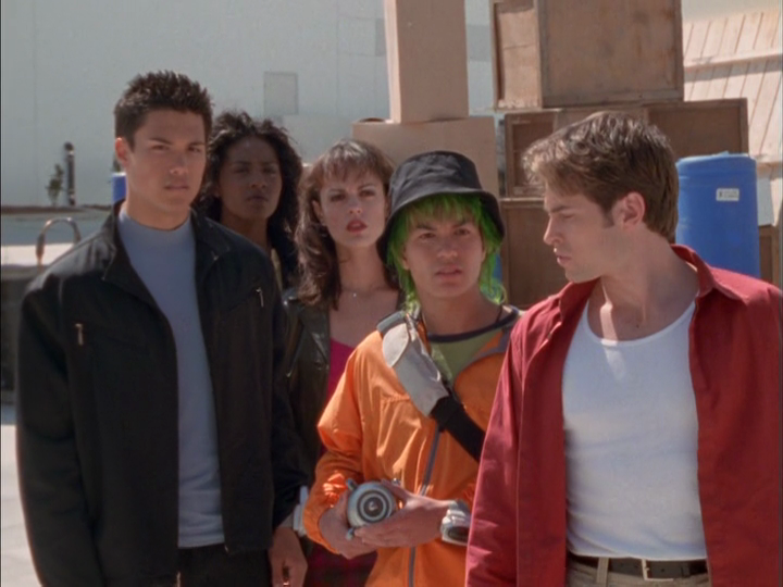 Power Rangers Time Force Trip Takes a Stand