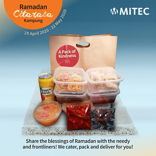 MITEC Ramadan Citarasa Kampung Delivery & Takeaway, MITEC, Ramadan Citarasa Kampung, Ramadan Menu, Ramadan Set, Pack of Kindness, Food
