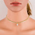 Simple gold chockers