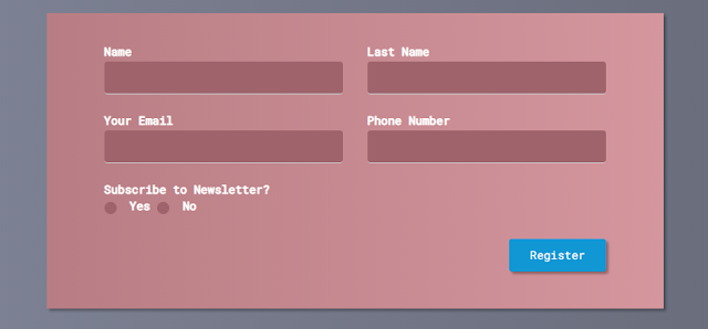 51 + Amazing Sign up & Registration Form in HTML with CSS Source Code