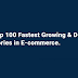 Top 100 Fastest Growing & Declining Categories in E-commerce #infographic