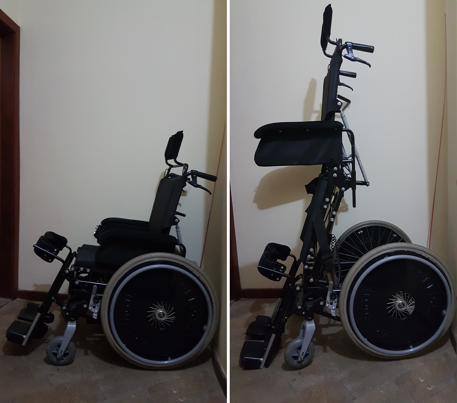 Manual Stand Up Wheelchair
