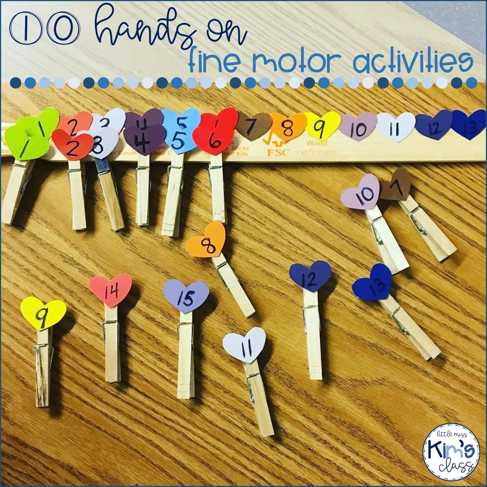 Little Miss Kim's Class: 10 Hands On Fine Motor Activity Ideas