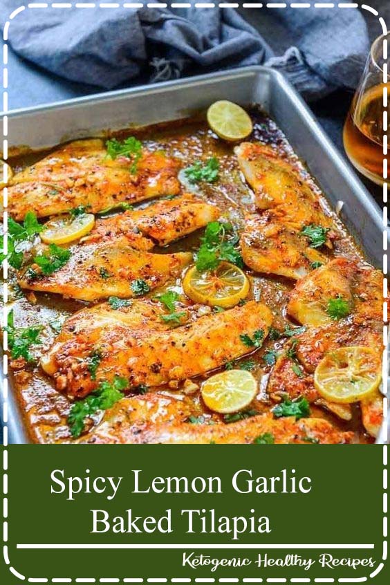 Spicy Lemon Garlic Baked Tilapia - Yummy-Update-63