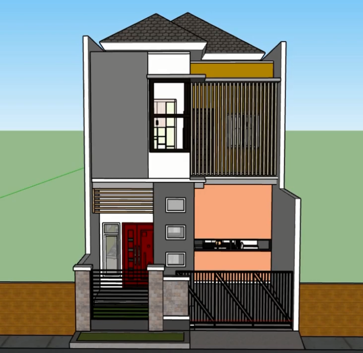 Desain Jendela Kamar Depan