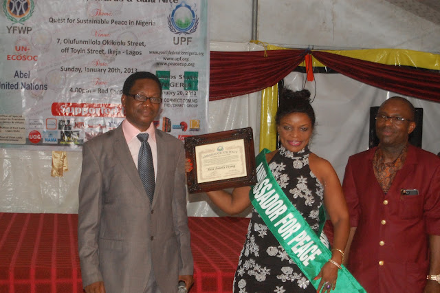 Welcome To Cindy Amos' Blog: MADAM MODESTY RECEIVES UNITED NATIONS ...