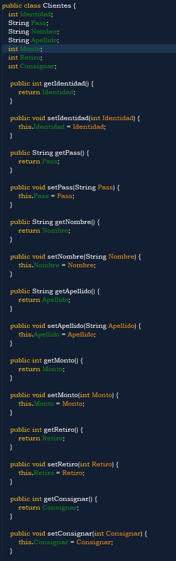 Crear Cajero automático con JAVA