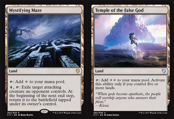 Magic the Gathering Adventures: Commander 2017 Review: Artifacts and Lands