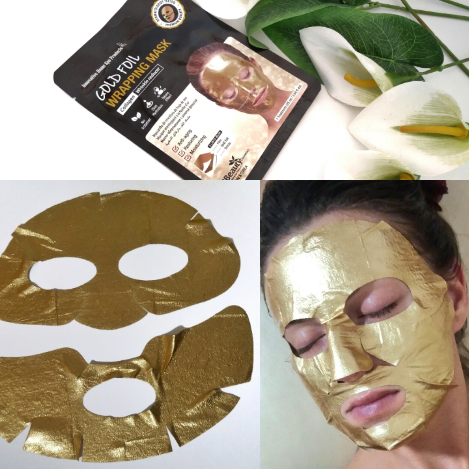 Золотые маски корея. [Hueback] фольгированная маска для лица Special Relief Spa Foil Mask, 1 шт *30 гр. Тканевая маска Gold Foil Skinlite. Фольгированная маска Skinlite. Маска 24 Gold Foil Heana.
