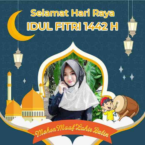 Twibbon idul fitri 1442