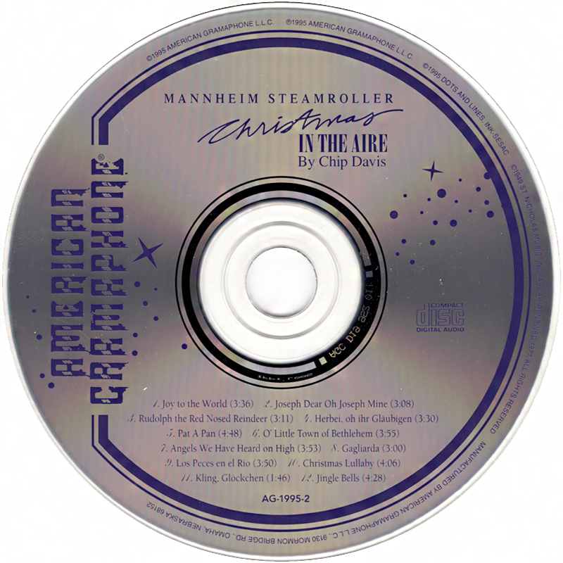 Chia sẻ âm nhạc: Mannheim Steamroller - Christmas In The Aire (NRG)