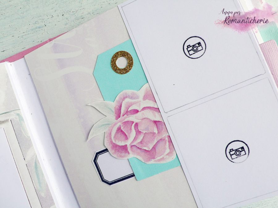 [Scrapbooking] Mini album spina a Cerniera Nascosta Hidden Hinge