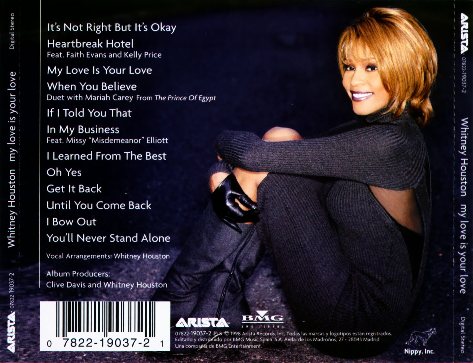 Whitney Houston’s “My Love is Your Love” Lyrics: A Heartfelt Tribute to ...
