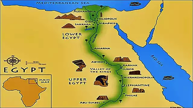 Ancient Egyptian Civilization Map Ancient Egypt Maps
