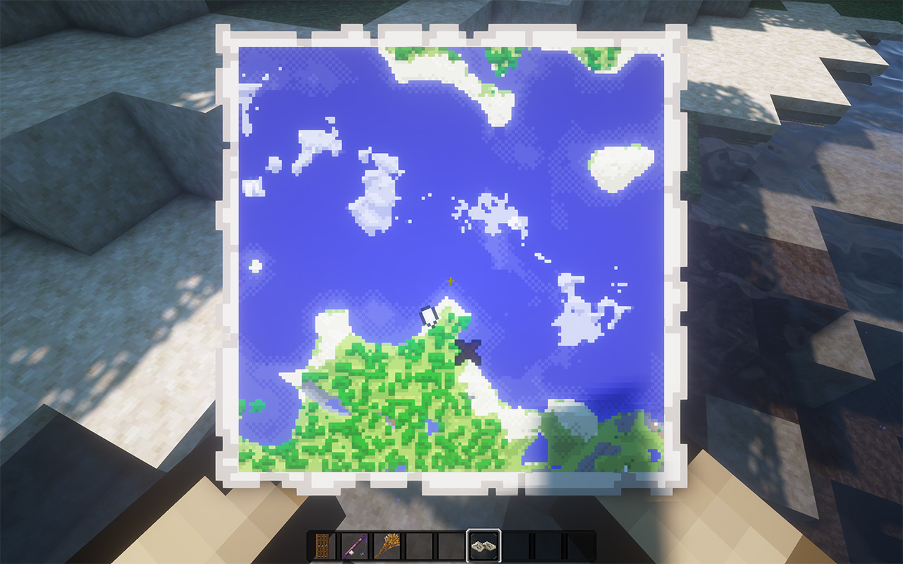How to Use a Treasure Map in Minecraft