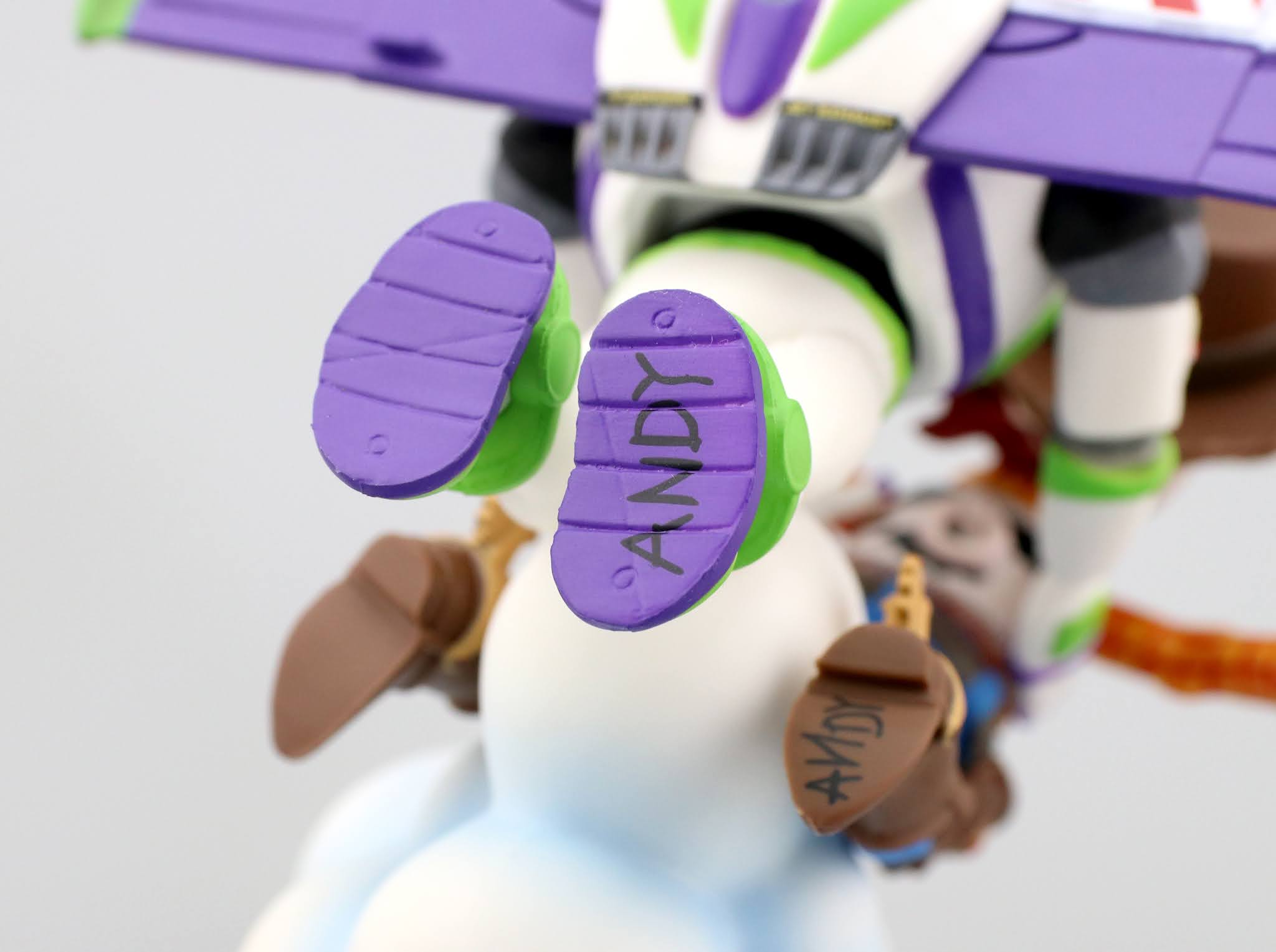 Dan the Pixar Fan Toy Story Buzz & Woody QFig Max Figurine by QMx