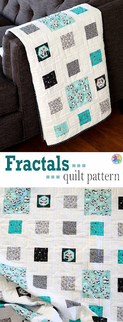 Fractals Quilt Pattern from Andy of A Bright Corner