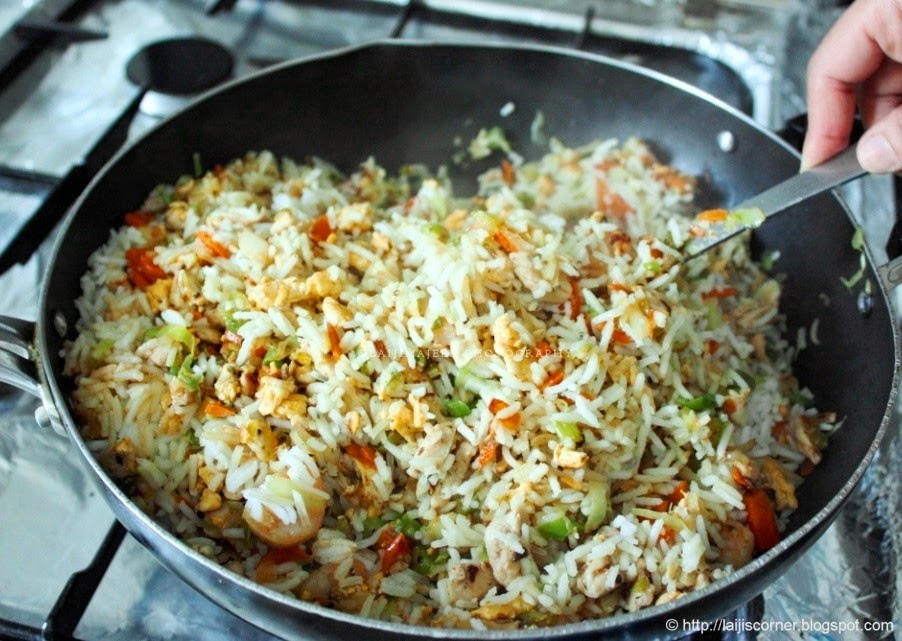Laiji's Creative Corner: Mixed Fried Rice