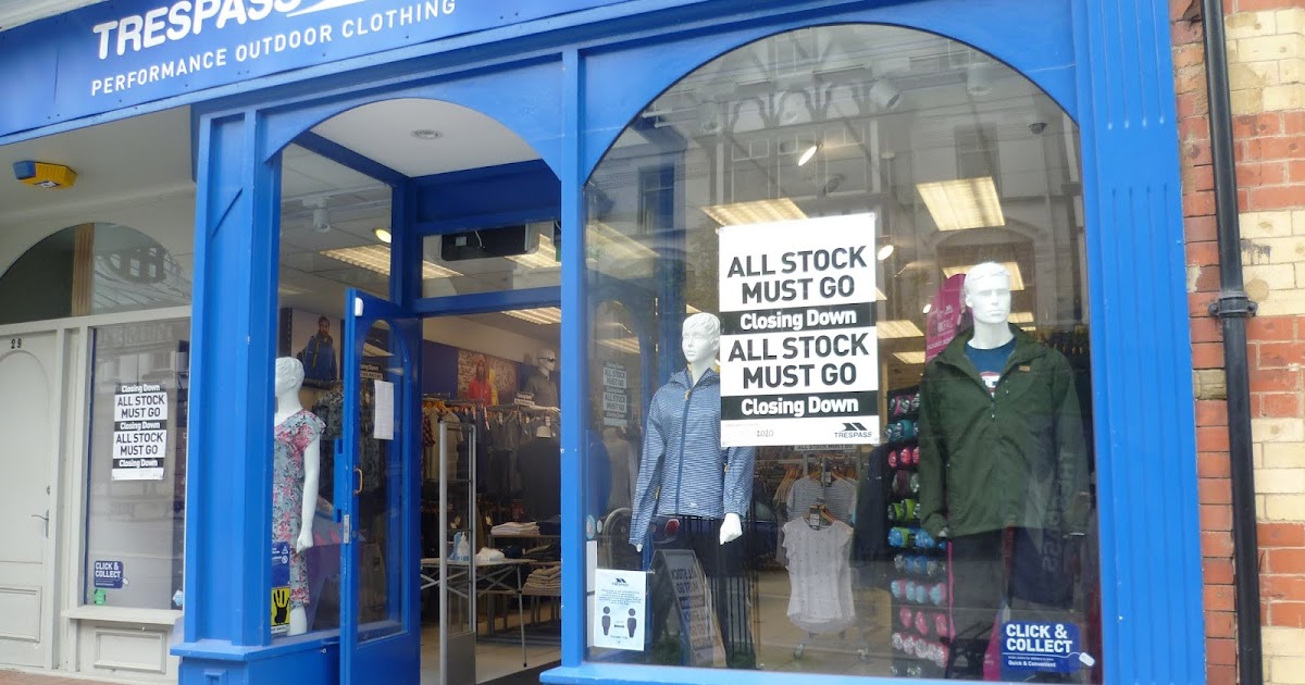 Colwyn Bay Life Colwyn Bay Town Centre Trespass Shop Closes!